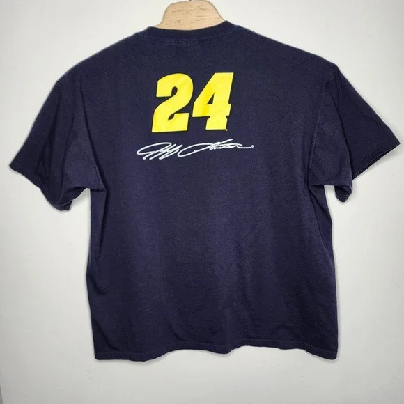 Vintage Jeff Gordon DuPont Men's 2XL‎ T-Shirt Blue Chase Authentics NASCAR Shirt - Picture 3 of 6